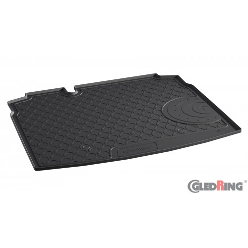 Original Gledring Premium Gummi Kofferraummatte - VOLKSWAGEN Golf V/VI HB (mit Res.Rad) 2003-2012